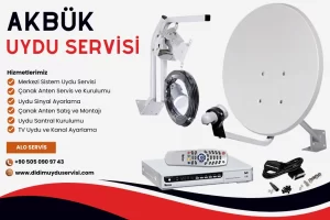 Akbük Uydu Servisi, Merkezi Uydu Sistemleri kurulumu,  Çanak Anten Kurulum ve Montajı, Televizyon Kurulum ve Kanal ayarlarını yapılandırma Hizmeti ile Bir Telefonla Sizlere hizmet sağlamaktan memnuniyet duyarız.